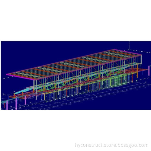 Shop drawing, Workshop Design, Steel workshop drawing